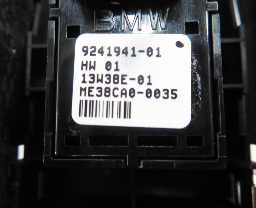 Thumbnail 6: 2014 BMW 740i (F01) RIGHT FRONT PASSENGER DOOR POWER WINDOW SWITCH (BLACK)