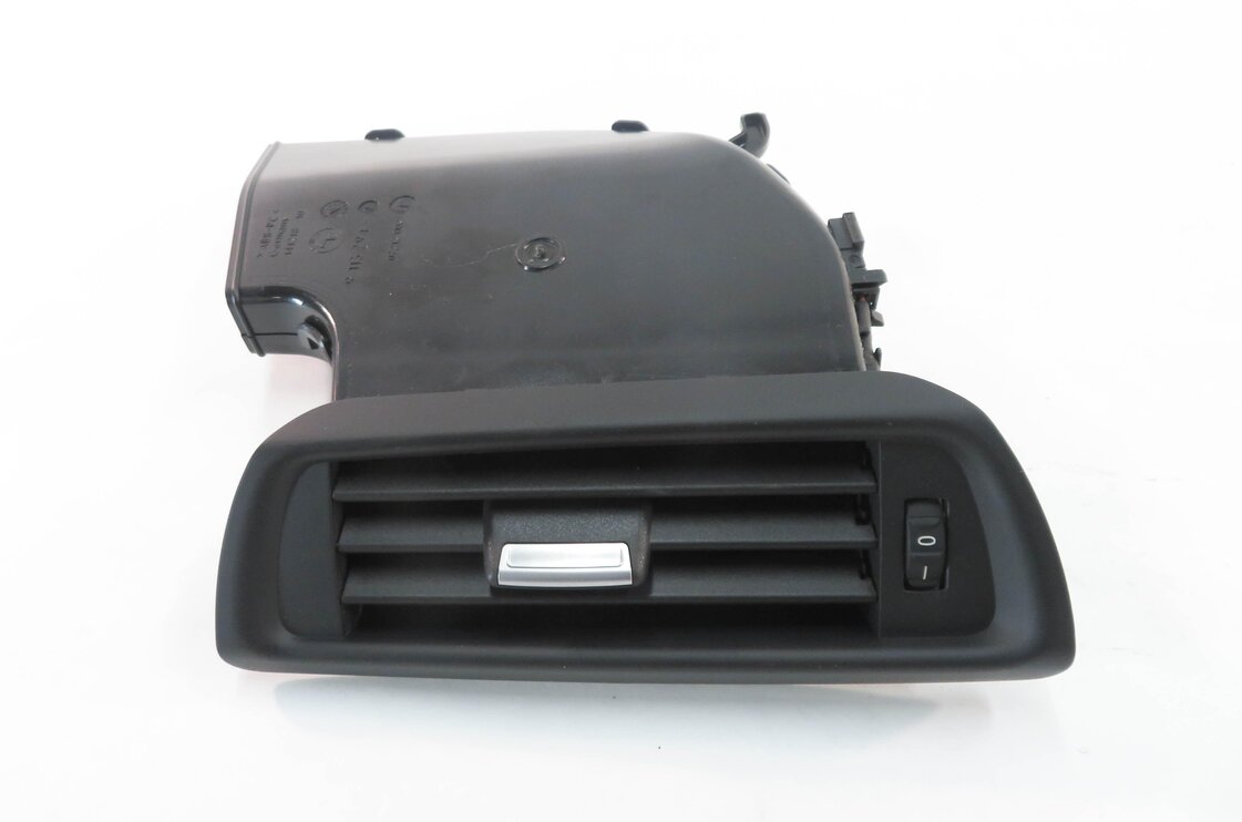 2014 BMW 740i (F01) RIGHT PASSENGER REAR PILLAR HEATER A/C AIR VENT (BLACK)