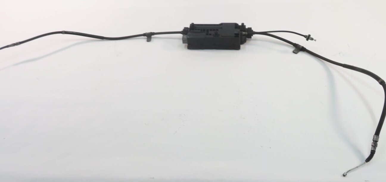 Thumbnail 2: 2014 BMW 740i (F01) EMERGENCY PARKING BRAKE ACTUATOR w/ CABLES