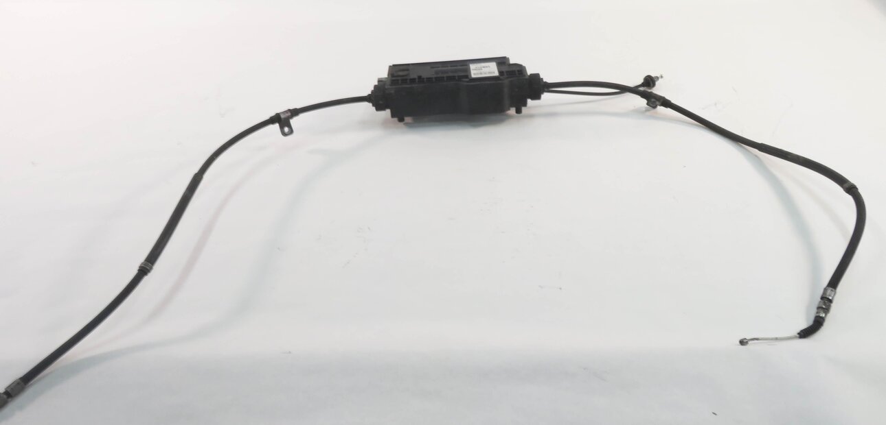 Thumbnail 3: 2014 BMW 740i (F01) EMERGENCY PARKING BRAKE ACTUATOR w/ CABLES
