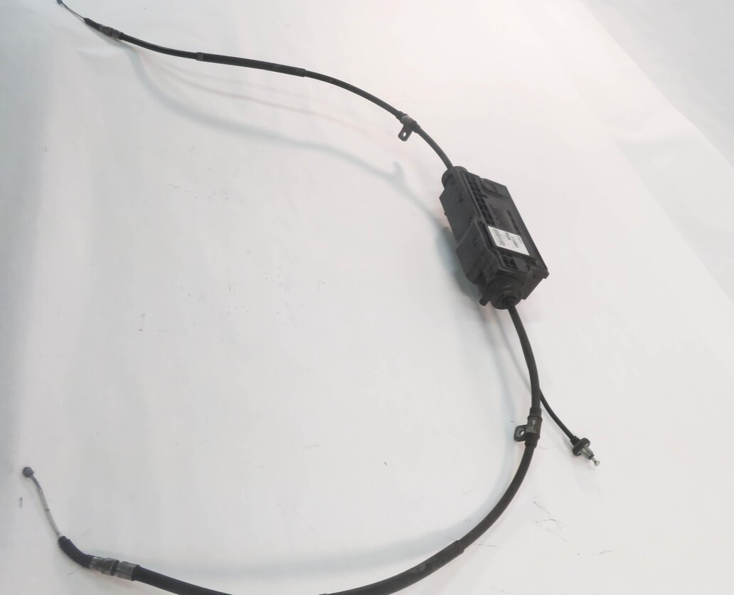 Thumbnail 5: 2014 BMW 740i (F01) EMERGENCY PARKING BRAKE ACTUATOR w/ CABLES