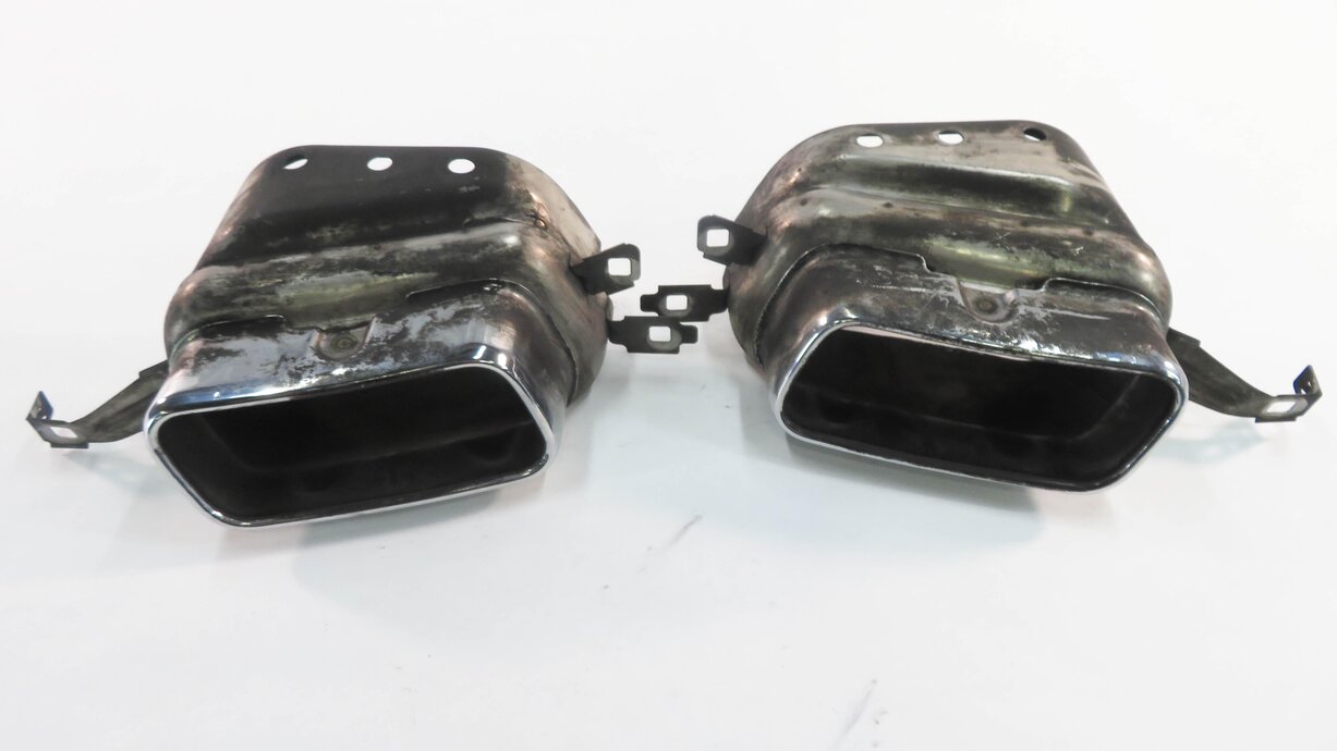 Thumbnail 5: 2014 BMW 740i (F01) EXHAUST TIP SET-2