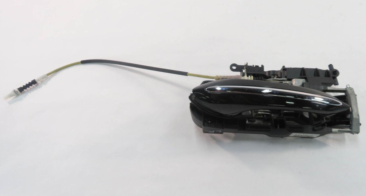 09-18 BMW 528i 535i 550i 740i 750i 760i LEFT REAR COMFORT DOOR HANDLE (BLACK)