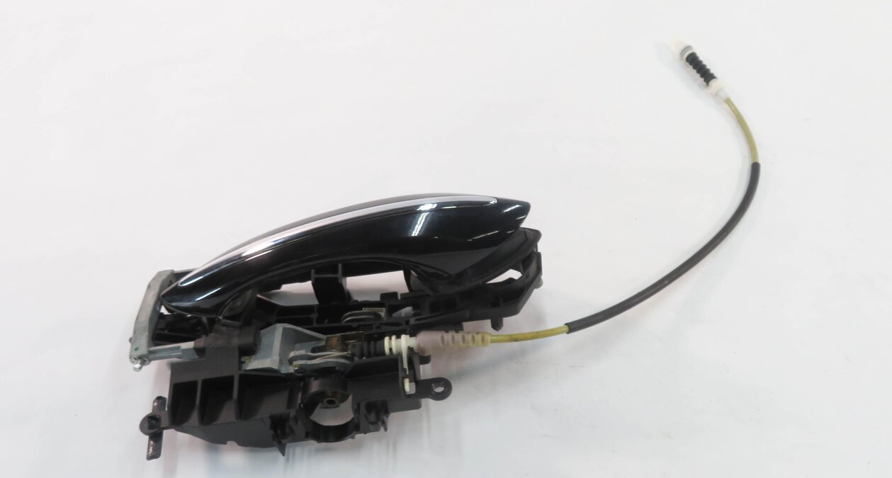 Thumbnail 4: 09-18 BMW 528i 535i 550i 740i 750i 760i LEFT REAR COMFORT DOOR HANDLE (BLACK)
