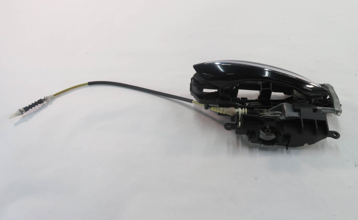 Thumbnail 4: 09-18 BMW 528i 535i 550i 740i 750i 760i RIGHT FRONT COMFORT DOOR HANDLE (BLACK)