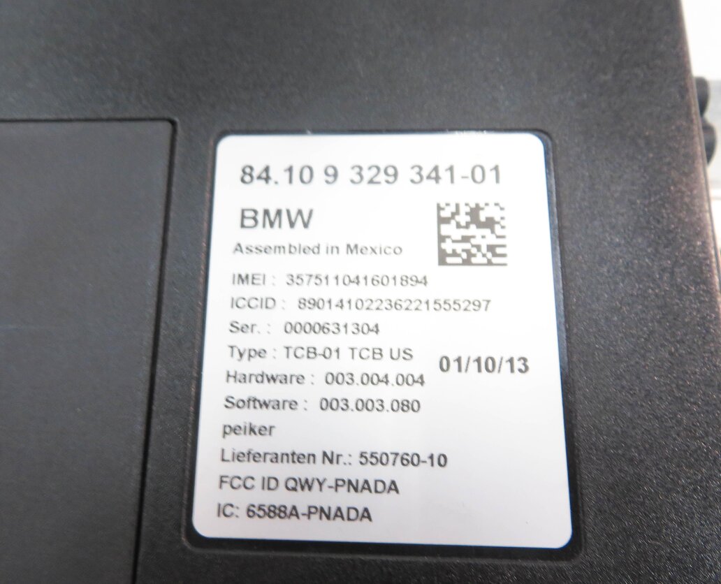 Thumbnail 6: 2014 BMW 740i (F01) BLUETOOTH TELEMATICS COMMUNICATION CONTROL MODULE