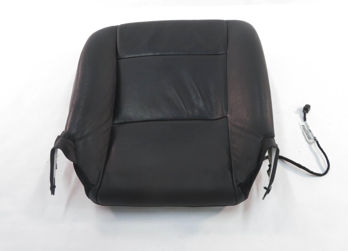 2014 BMW 740i (F01) LEFT FRONT DRIVER LOWER BOTTOM HEATED SEAT CUSHION (BLACK)