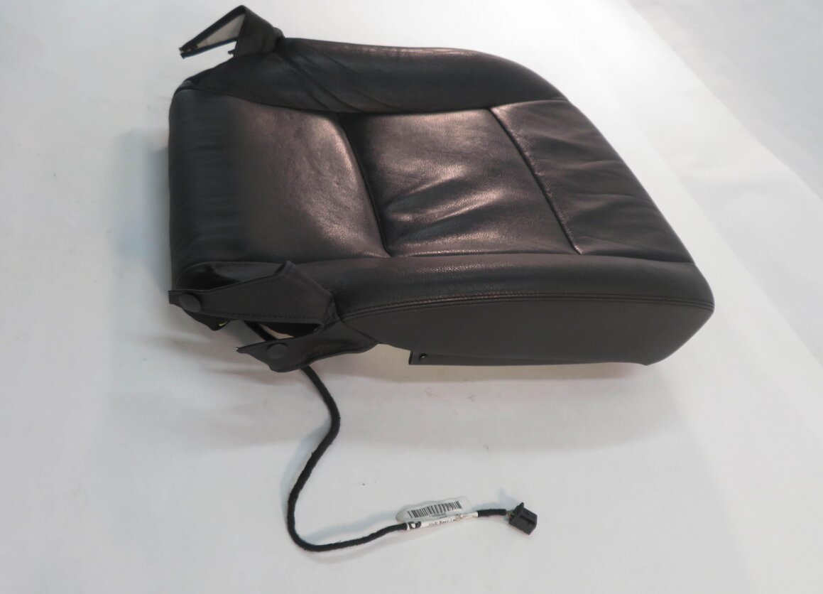 Thumbnail 3: 2014 BMW 740i (F01) LEFT FRONT DRIVER LOWER BOTTOM HEATED SEAT CUSHION (BLACK)
