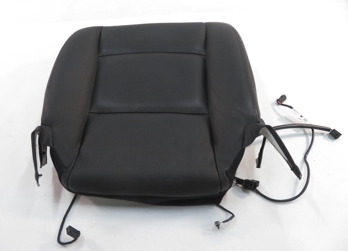 2014 BMW 740i (F01) RIGHT FRONT LOWER BOTTOM HEATED SEAT CUSHION (BLACK)