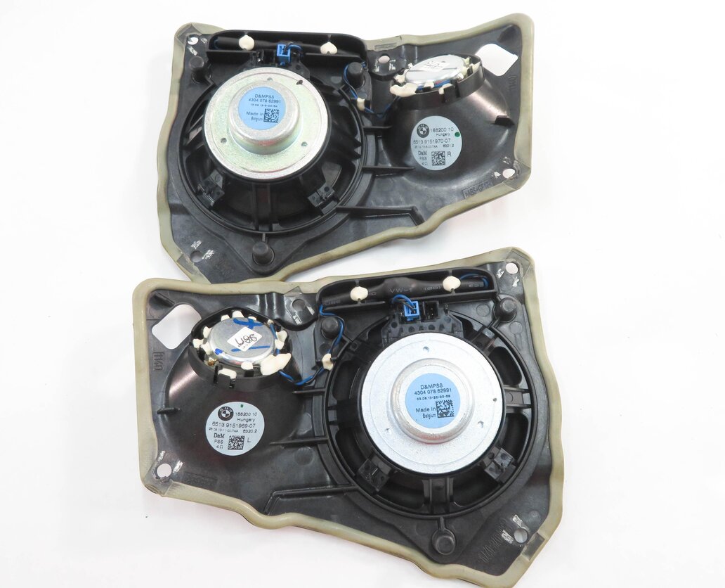 Thumbnail 13: 2014 BMW 740i (F01) RADIO STEREO MEDIA AUDIO SUBWOOFER TWEETER SPEAKER SET-10