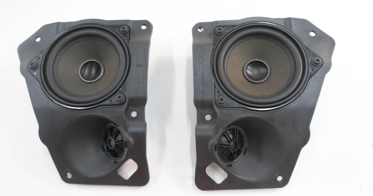 Thumbnail 5: 2014 BMW 740i (F01) RADIO STEREO MEDIA AUDIO SUBWOOFER TWEETER SPEAKER SET-10