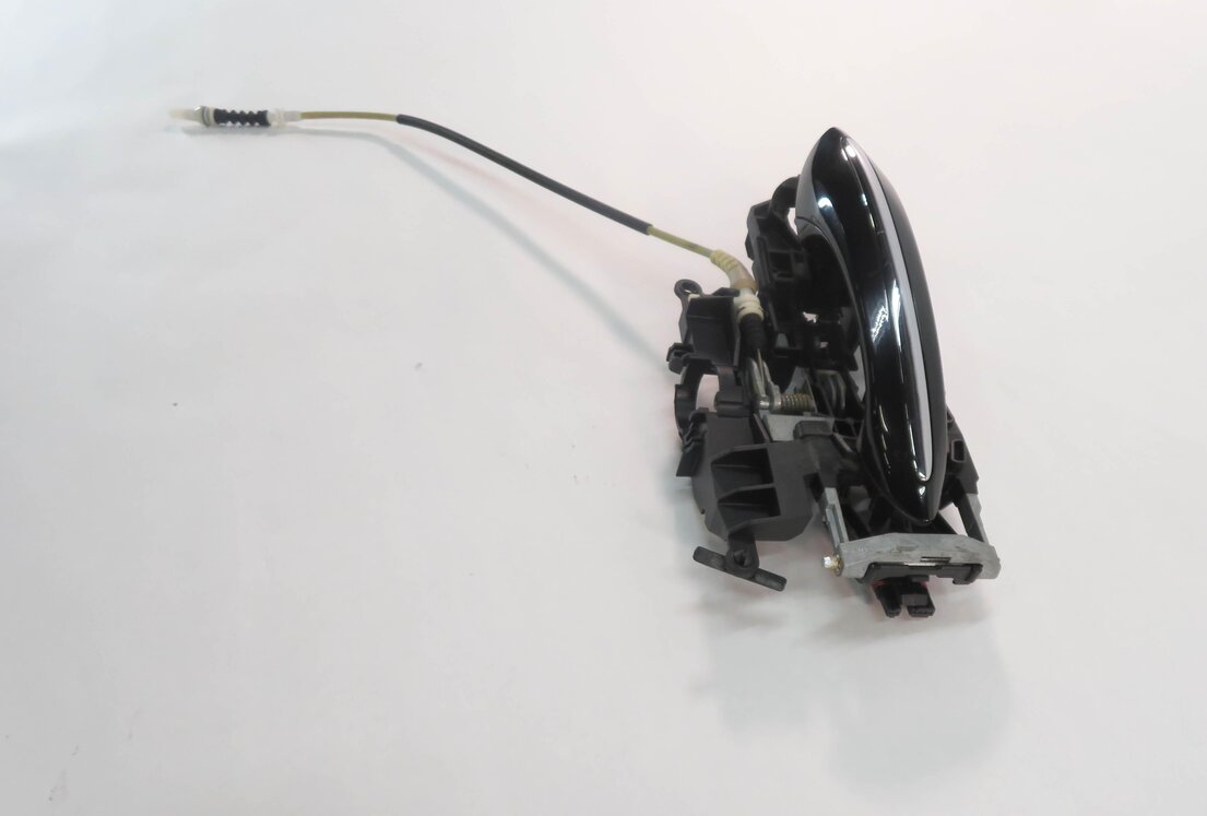 Thumbnail 3: 09-18 BMW 528i 535i 550i 740i 750i 760i RIGHT FRONT COMFORT DOOR HANDLE (BLACK)
