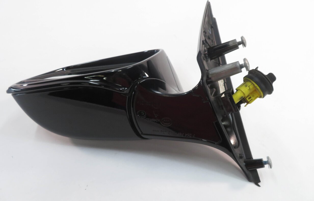 Thumbnail 5: 13-15 BMW 740i 750i 760i (F01) LEFT DRIVER P-FOLD MEM HEAT DOOR MIRROR (BLACK)