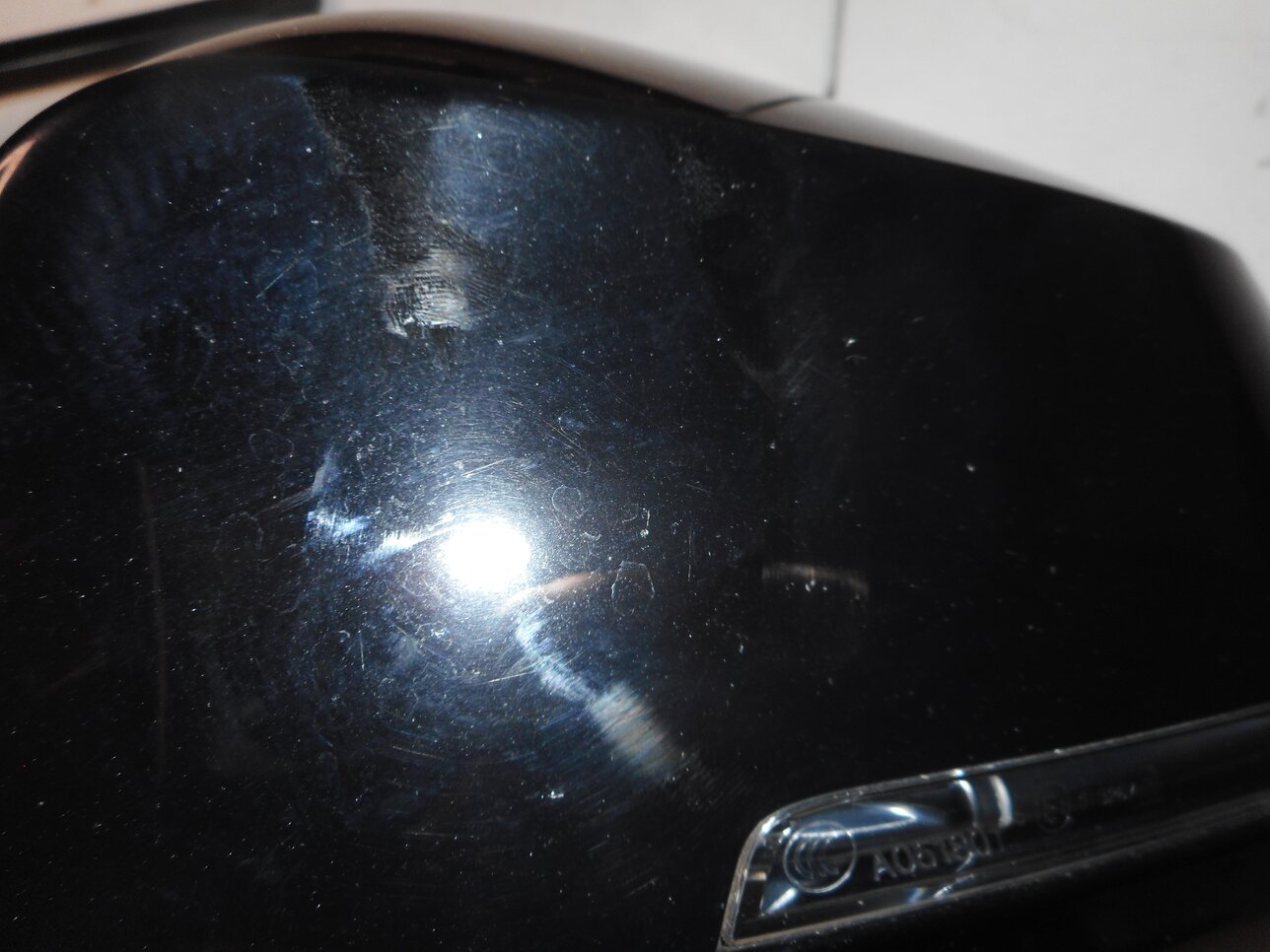 Thumbnail 6: 13-15 BMW 740i 750i 760i (F01) LEFT DRIVER P-FOLD MEM HEAT DOOR MIRROR (BLACK)