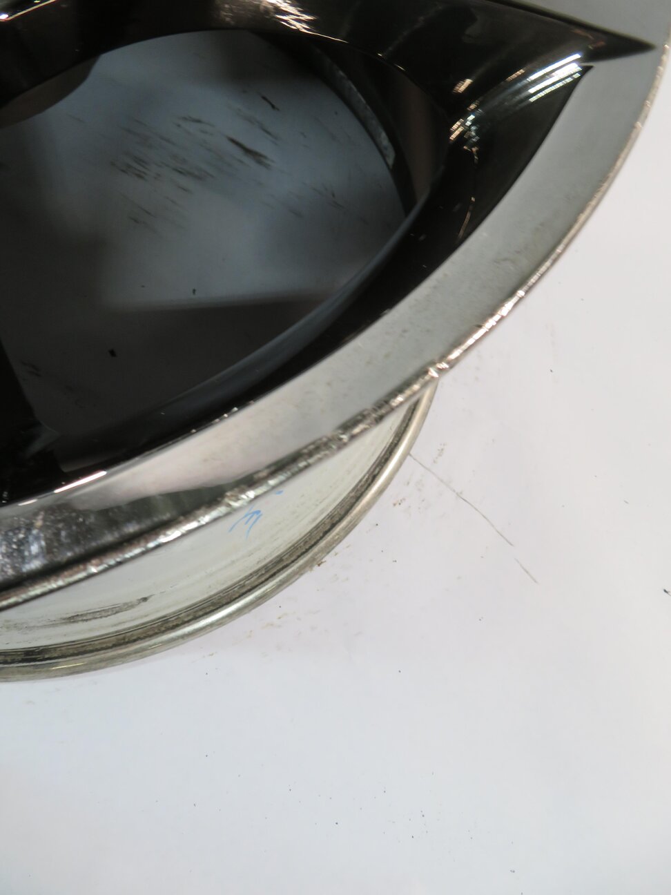 Thumbnail 5: 10-17 BMW 535iGT 740i 750i (F01 F07) 21x10 - MIDNIGHT CHROME 5-SPOKE WHEEL RIM