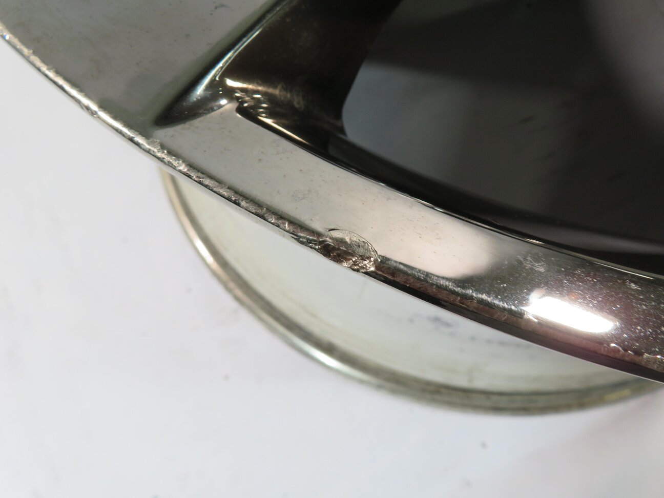 Thumbnail 5: 10-17 BMW 535iGT 740i 750i (F01 F07) 21x10 - MIDNIGHT CHROME 5-SPOKE WHEEL RIM