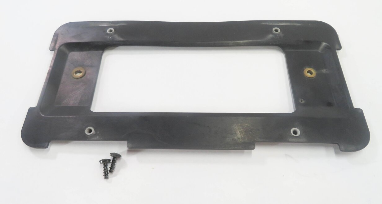 Thumbnail 2: 2013 BMW 528i (F10) REAR LICENSE PLATE BASE MOUNT RETAINER BRACKET HOLDER