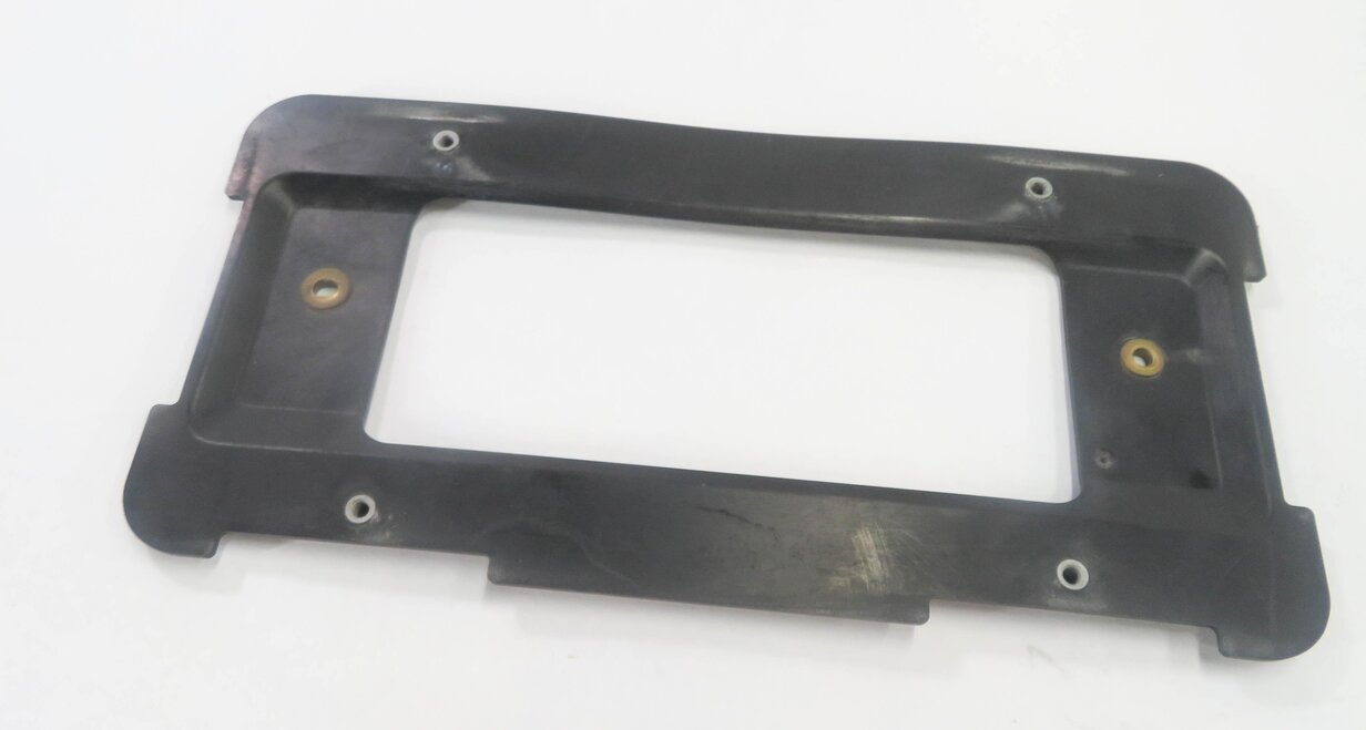 Thumbnail 3: 2013 BMW 528i (F10) REAR LICENSE PLATE BASE MOUNT RETAINER BRACKET HOLDER