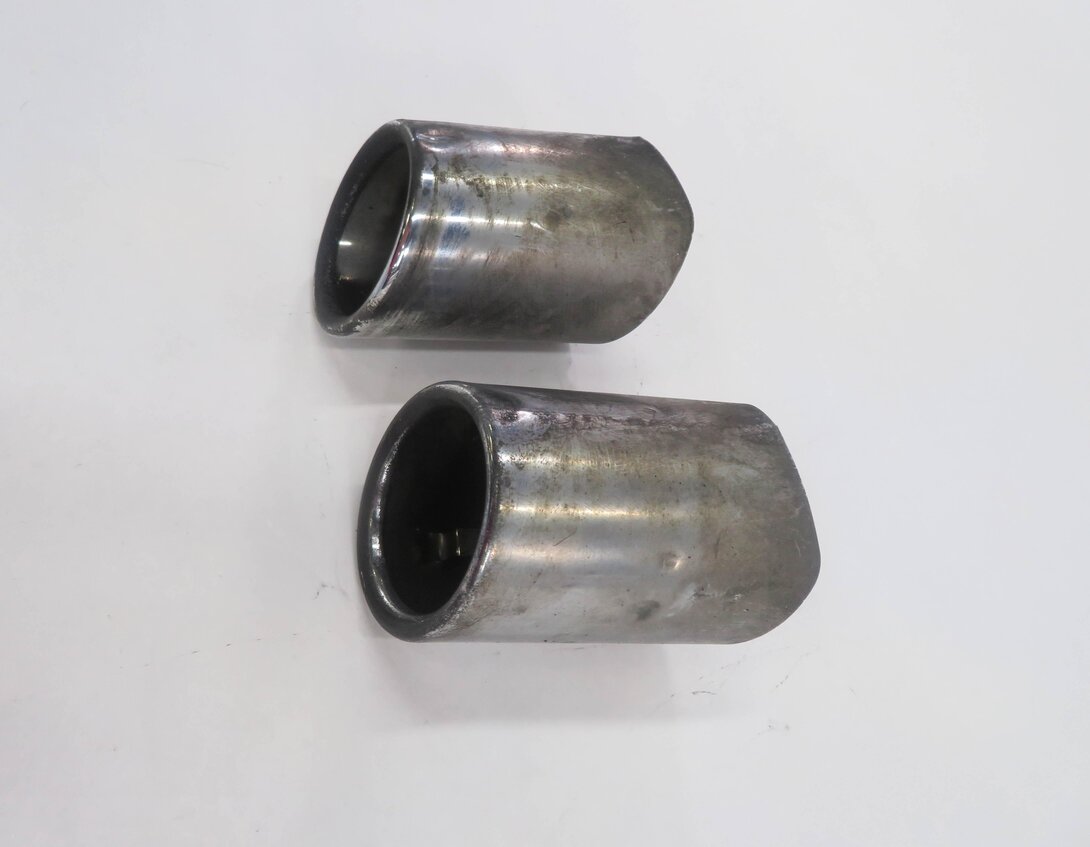 2012-2016 BMW 528i (F10) 2.0L N20 TURBO ENGINE MUFFLER PIPE EXHAUST TIP SET-2