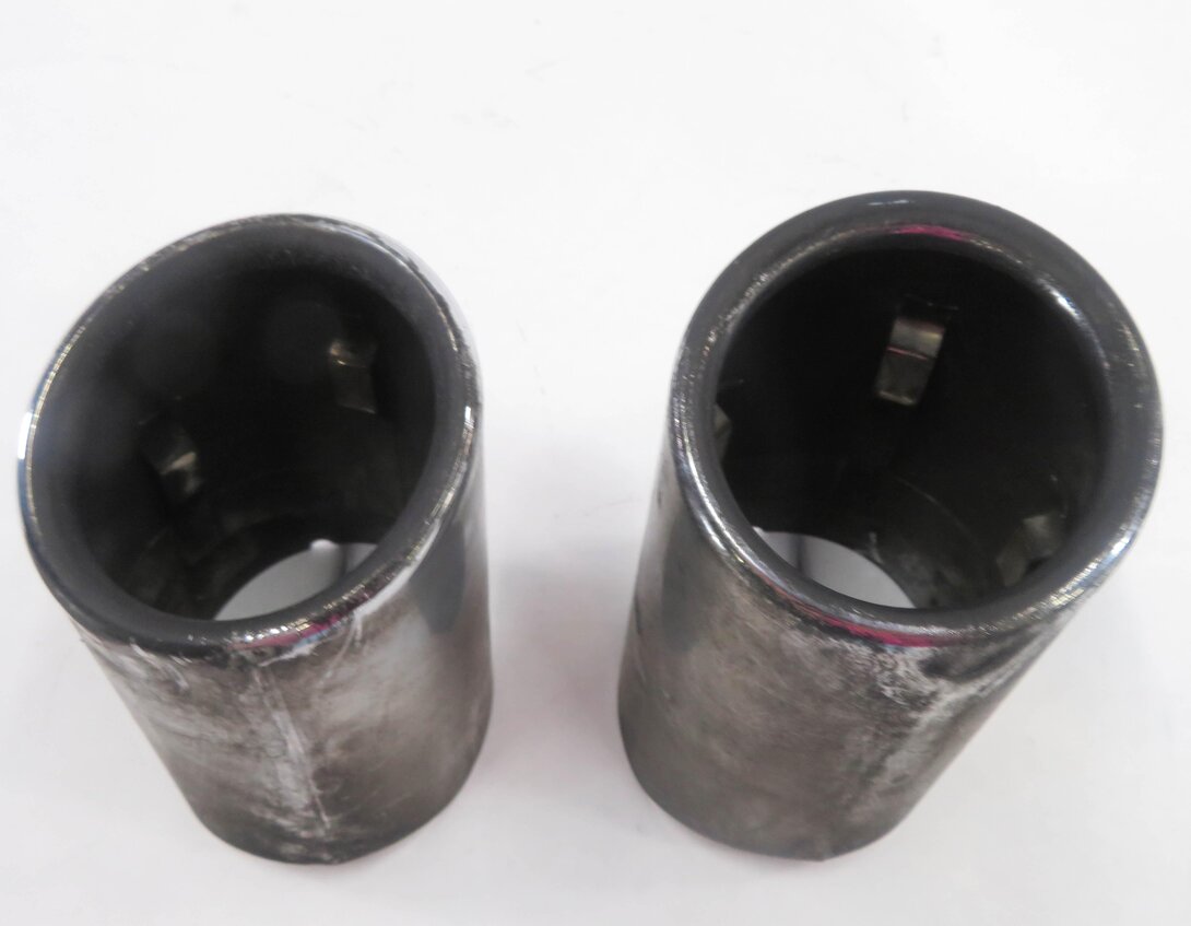 Thumbnail 3: 2012-2016 BMW 528i (F10) 2.0L N20 TURBO ENGINE MUFFLER PIPE EXHAUST TIP SET-2