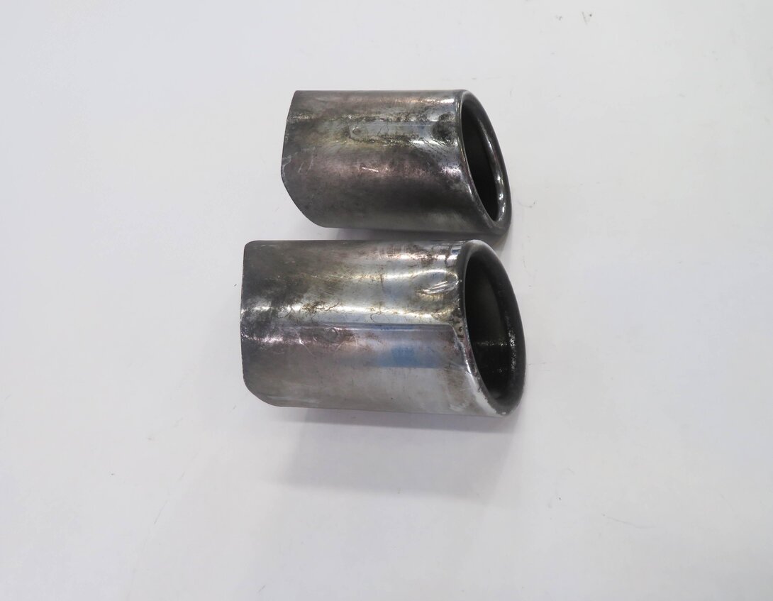 Thumbnail 5: 2012-2016 BMW 528i (F10) 2.0L N20 TURBO ENGINE MUFFLER PIPE EXHAUST TIP SET-2