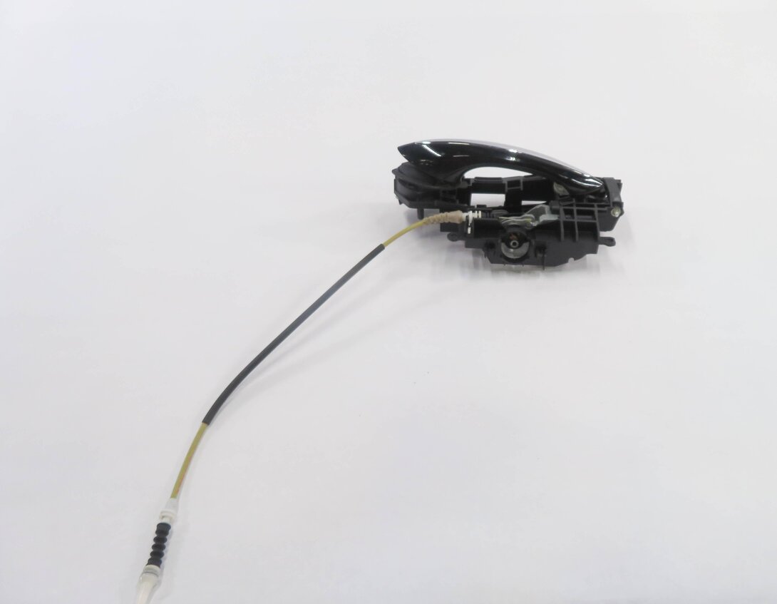 Thumbnail 4: 11-16 BMW 528i 535i 550i M5 (F10) RIGHT REAR DOOR HANDLE w/ LIGHT (BLACK 2 668)