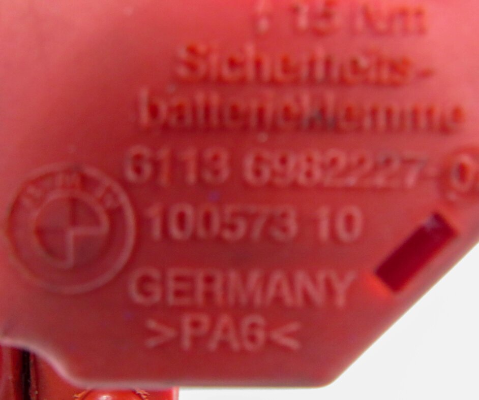 Thumbnail 6: 2008 BMW X5 (E70) POSITIVE BATTERY CABLE (SRS)