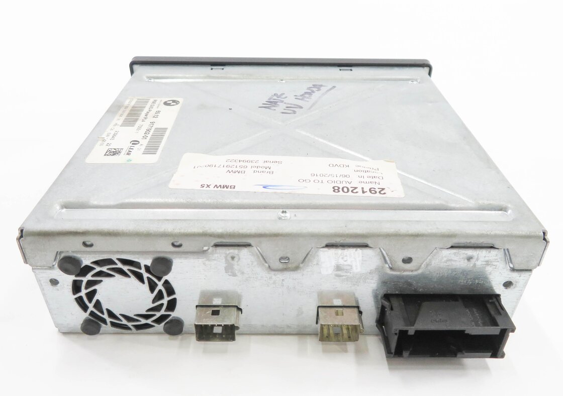 Thumbnail 5: 2007-2014 BMW X5 X5M X6 X6M (E70 E71) REAR ENTERTAINMENT DVD DISC PLAYER DRIVE