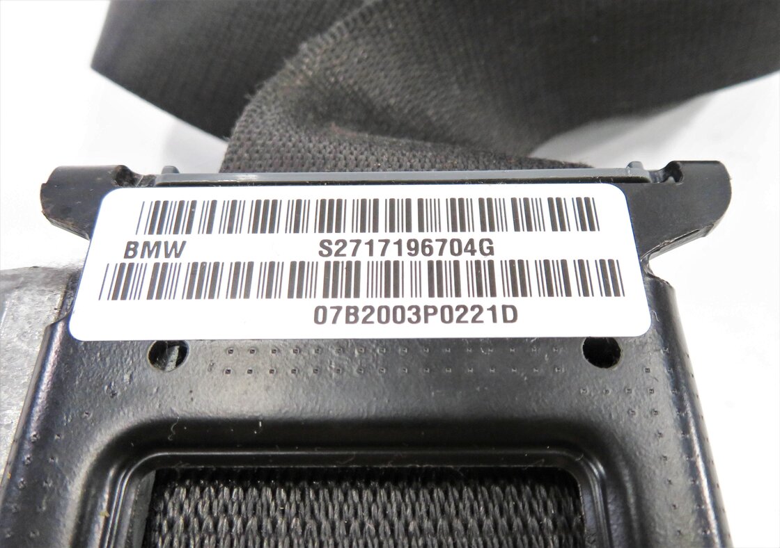 Thumbnail 7: 2007-2014 BMW X5 X6 X5M X6M (E70 E71) RIGHT FRONT SEATBELT RETRACTOR (BLACK)