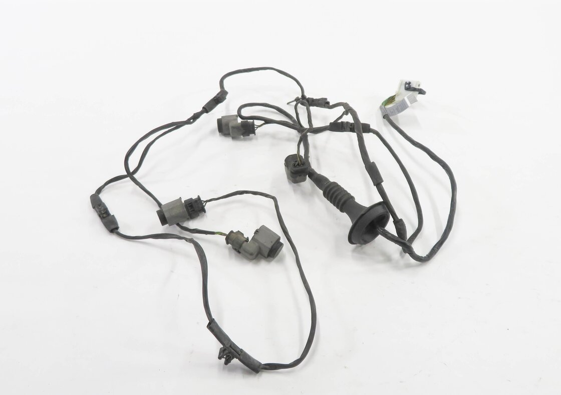 Thumbnail 3: 2008 BMW X5 (E70) REAR PDC PARK DISTANCE SENSOR SET-4 w/ HARNESS (BLACK)