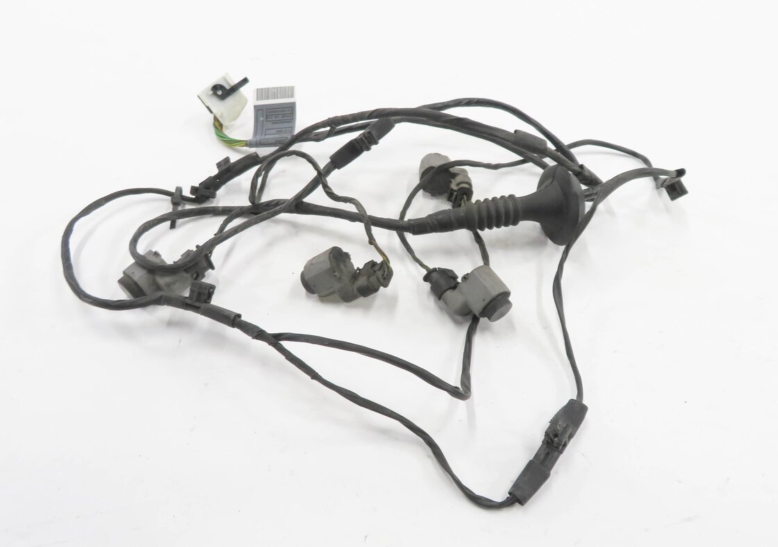 Thumbnail 4: 2008 BMW X5 (E70) REAR PDC PARK DISTANCE SENSOR SET-4 w/ HARNESS (BLACK)