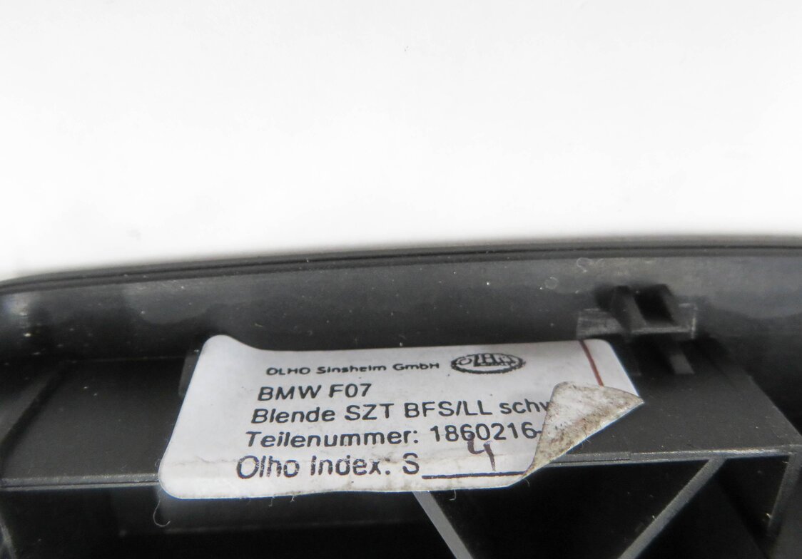 Thumbnail 7: 2011 BMW 535iGT (F07) RIGHT FRONT PASSENGER DOOR POWER WINDOW SWITCH (BLACK)