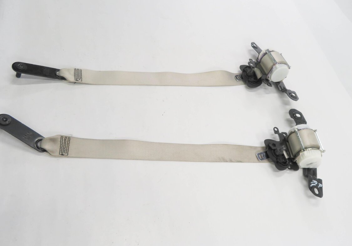 Thumbnail 2: 2011 BMW 535iGT (F07) REAR LEFT & RIGHT SEAT SEATBELT RETRACTOR SET-2 (IVORY)