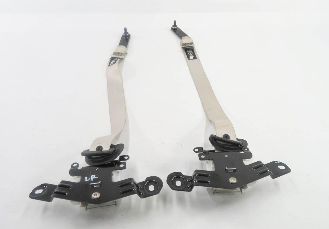 Thumbnail 5: 2011 BMW 535iGT (F07) REAR LEFT & RIGHT SEAT SEATBELT RETRACTOR SET-2 (IVORY)