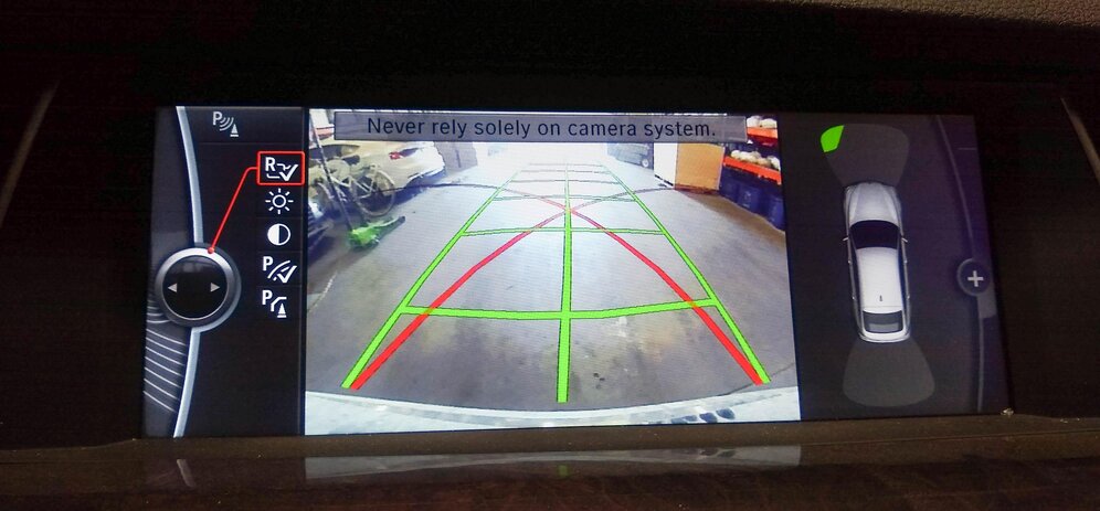Thumbnail 2: 2009-2018 BMW F30 F31 F32 F33 F10 F01 E70 E71 - REARVIEW REVERSE BACKUP CAMERA