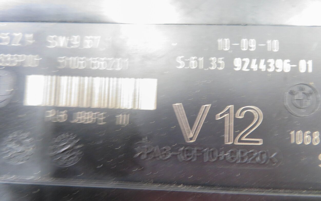 Thumbnail 6: 2010-2011 BMW 528i 535i 550i 535iGT 550iGT (F07 F10) MAIN BODY CONTROL MODULE