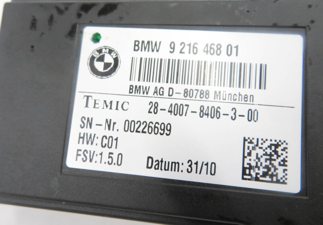 Thumbnail 7: 10-19 BMW 328i 330i 335i 530i 535i 550i 740i 750i 760i - REAR HEATED SEAT MODULE