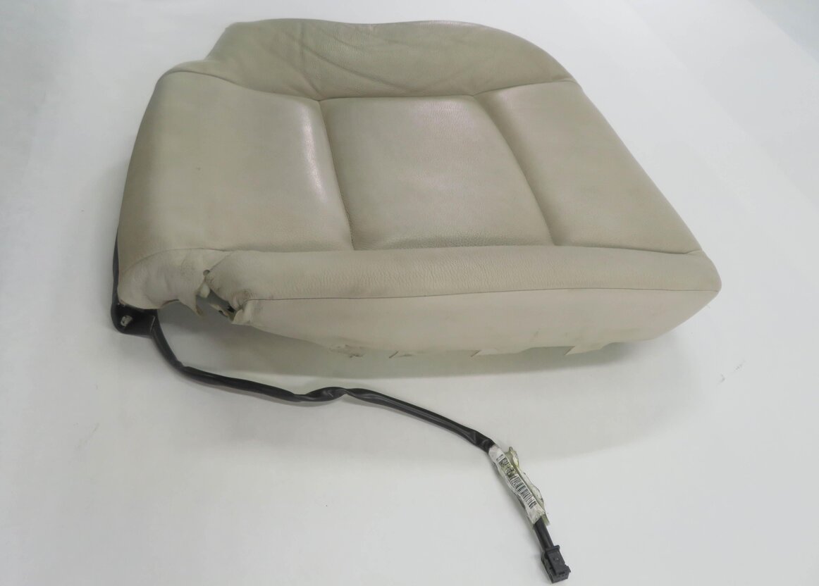 Thumbnail 3: 2011 BMW 535iGT (F07) LEFT FRONT DRIVER LOWER BOTTOM HEATED SEAT CUSHION (IVORY)