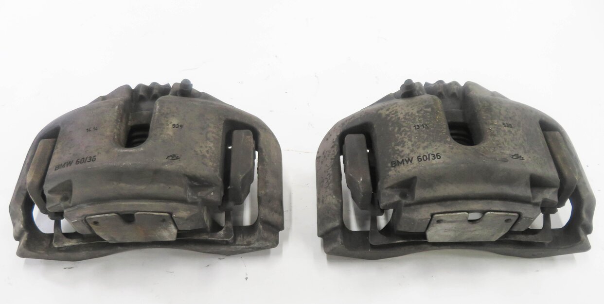 Thumbnail 4: 10-17 BMW 535iGT 535i 550i 650i 740i (F01 F06 F07 F10) FRONT BRAKE CALIPER SET-2