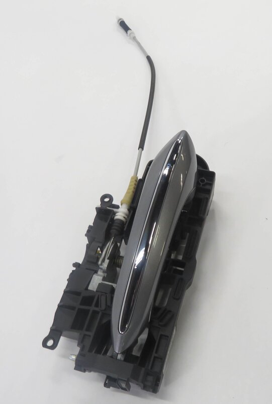 Thumbnail 3: 2011-2016 BMW 528i 535i 550i M5 (F10) RIGHT FRONT DOOR HANDLE w/ LIGHT (GRAY)