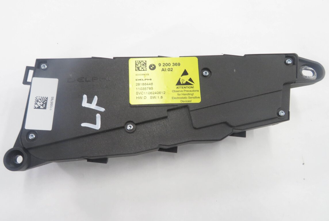 Thumbnail 6: 2011 BMW 535i (F10) LEFT FRONT DRIVER POWER SEAT ADJUSTMENT SWITCH w/ MEMORY