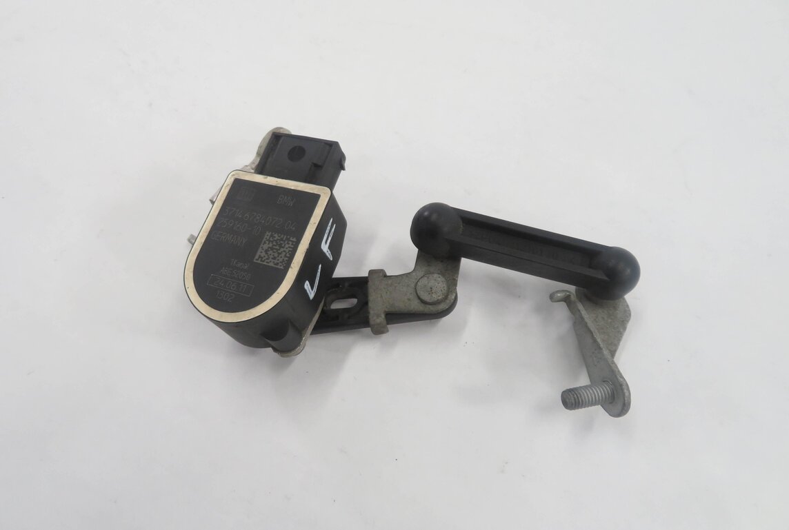 2011 BMW 535i (F10) LEFT FRONT DRIVER SUSPENSION HEIGHT LEVEL SENSOR
