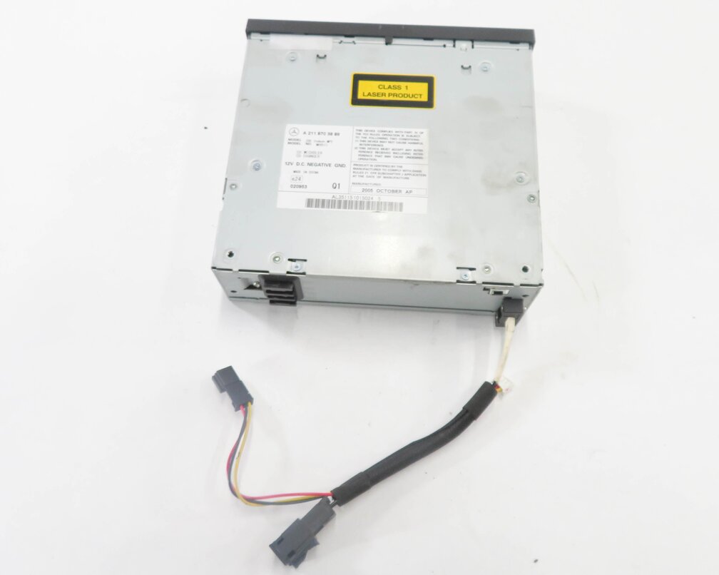 Thumbnail 6: 2003-2013 MERCEDES BENZ - B E GL ML CLS R - CLASS RADIO STEREO 6-DISC CD CHANGER