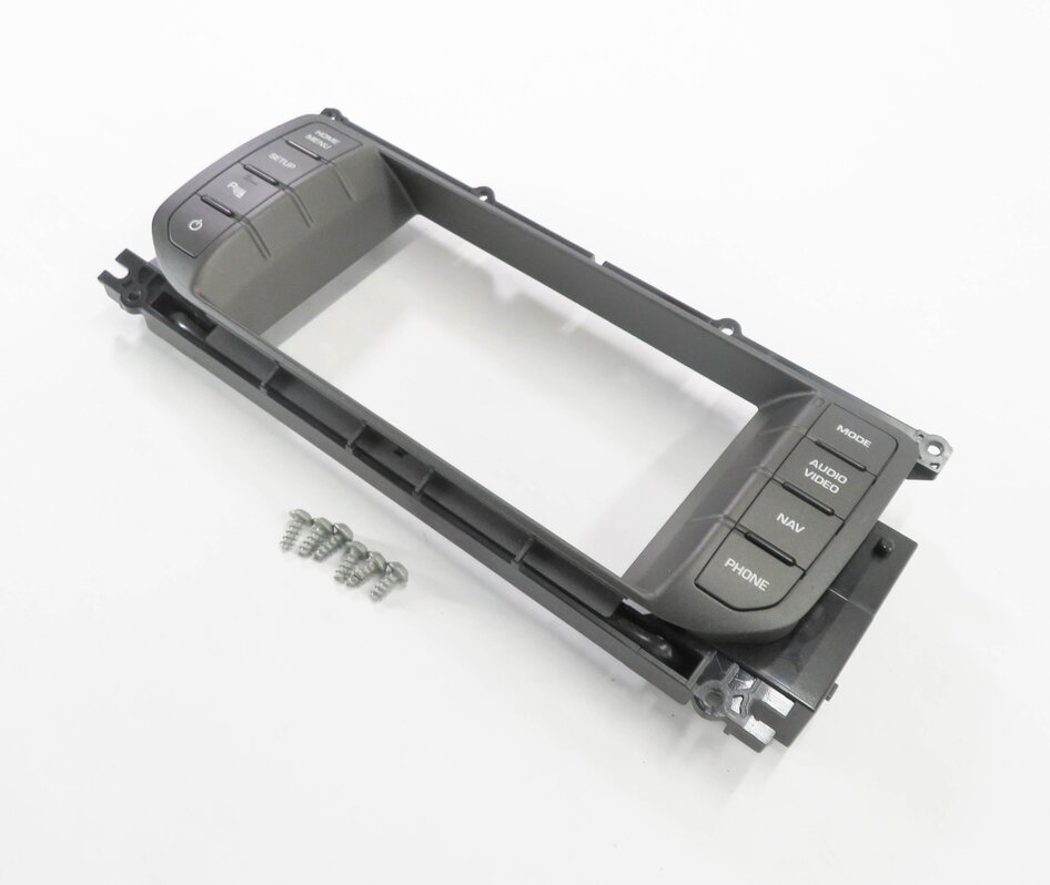 12-15 RANGE ROVER EVOQUE (L538) RADIO STEREO NAVIGATION SWITCH PANEL SCREEN TRIM