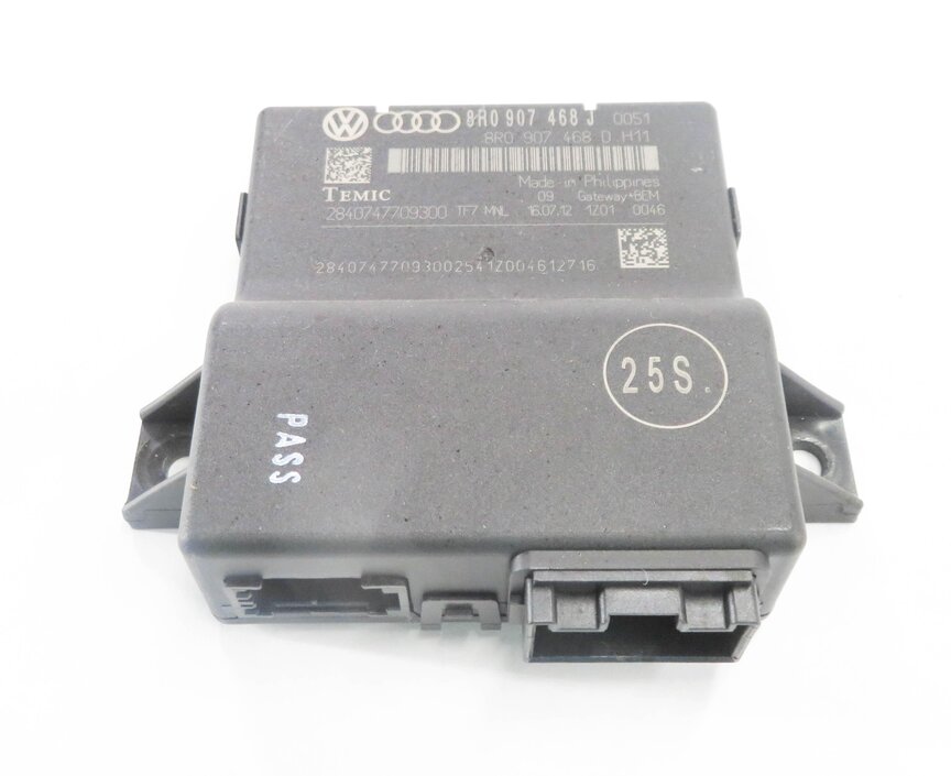 Thumbnail 8: 2013 AUDI S5 (B8 8T) 3.0L CGXC SUPERCHARGED ENGINE IMMOBILIZER MODULE KEY SET-7