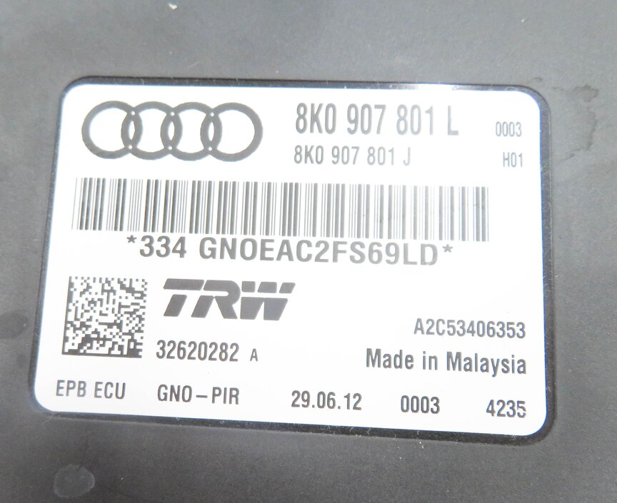 Thumbnail 7: 2013 AUDI S5 (B8 8T) PARKING BRAKE CONTROL MODULE