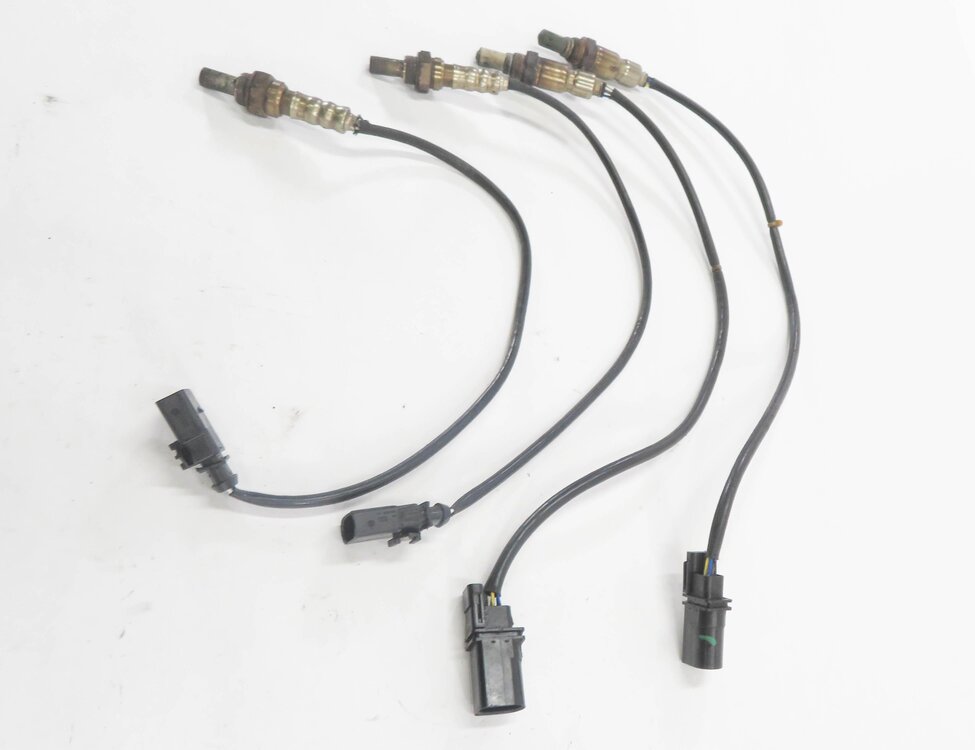Thumbnail 3: 2013 AUDI S5 (B8 8T) 3.0L SUPERCHARGED - PRE / POST CAT O2 OXYGEN SENSOR SET-4