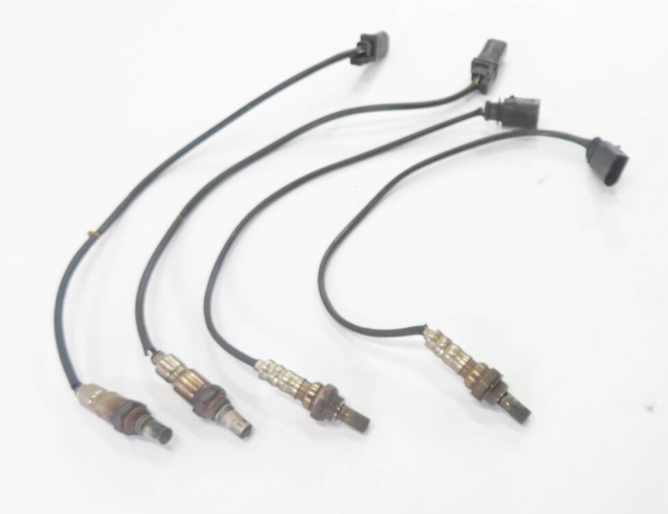 Thumbnail 4: 2013 AUDI S5 (B8 8T) 3.0L SUPERCHARGED - PRE / POST CAT O2 OXYGEN SENSOR SET-4