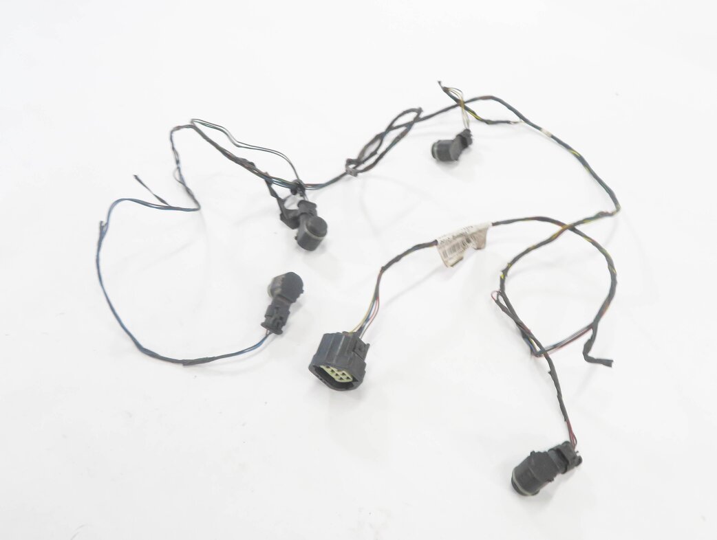 2010 RANGE ROVER SPORT (L320) REAR PDC PARK DISTANCE SENSOR SET w/ HARNESS BLACK