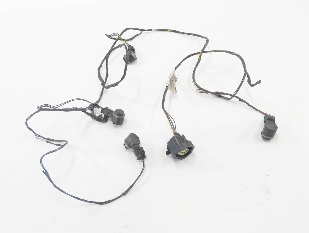Thumbnail 2: 2010 RANGE ROVER SPORT (L320) REAR PDC PARK DISTANCE SENSOR SET w/ HARNESS BLACK